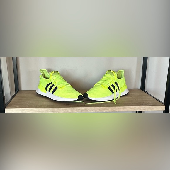 adidas U Path Hi Res ‘Yellow/Navy’ - Picture 1 of 3